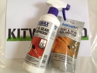 TRIPLE PACK Nikwax Tent&Gear SPRAY ON SolarProof 500ml UV Waterproofing +2Refill