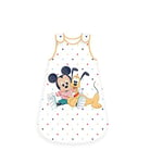 Herding Gigoteuse Bébé Disney Mickey Mouse, 70 x 45 cm, Fermeture éclair sur Le côté avec Couture de Protection, Matériau Extérieur : 100% Coton, Rembourrage : 100% Polyester