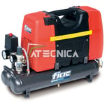 Compresseur d'air pro silencieux 9lt Fiac SUPER ECU 230V 2HP 1,5Kw oil free