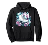 11th Birthday, Roller skate Pullover Hoodie