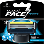 Dorco Pace6 Power rakblad 4-pack