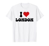 I Love London I Heart London Valentine's Day T-Shirt