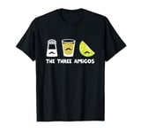 The Three Amigos Salt Drink Lime Cinco de Mayo Taco Tuesday T-Shirt