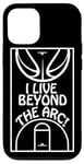 iPhone 12/12 Pro Basketball 3 Point Shot Beyond the Arc T-shirt Case