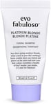 Fabuloso Platinum Blonde Toning Shampoo - Refreshes and Revives Coloured hair -