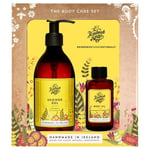 The Handmade Soap Collections Lemongrass & Cedarwood Presentförpackning med kroppsvård Shower Gel 300 ml + Body Oil 50 1 Stk.