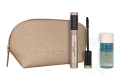 Collistar Mascara Volume Unico Set 48 ml Unico Mascara Black 13ml/Make Up Removing Solution 35ml/Bag