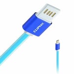 1m  Short A Male to MICRO B USB 2.0 Cable Phone Charger Sat Nav Lead Blue