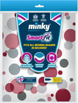 Minky Smart Fit Ironing Board Cover, Large Ironing Board Covers 125 x 45 cm, in