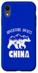 iPhone XR Adventure Awaits China Retro Outdoors China Vacation Case