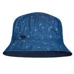 Buff Unisex Kids Arrows Denim Bucket Hat, Blue, 6 1 2-7 UK