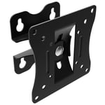 Support mural pour TV & écrans LINDY - Standard VESA 5/7,5/10cm - Pivotable et inclinable - Noir