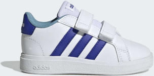 Adidas Adidas Grand Court Lifestyle Hook And Loop Skor Urheilu CLOUD WHITE / LUCID BLUE / PRELOVED BLUE