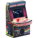 Mini borne d'arcade 8 bits avec 200 jeux et écran LCD couleur