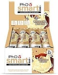 PhD Smart Bar High Protein Low Sugar Bar, White Choc Blondie, 64 g, Pack of 12