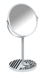 Wenko 17924100 Miroir à Poser Ornamento Nero