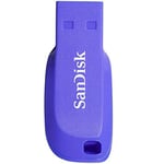 SanDisk 16 GB Cruzer Blade USB Flash Drive - Electric Blue