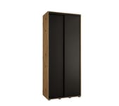 Armoire Davos 1 a portes coulissantes H. 235,2 x L. 100 x P. 45 2 portes