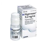 Hyprosan øyedråper 3,2mg/ml - 10ml Øyne Helse & livsstil Smerte og plager