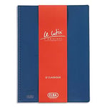 Elba Protège documents à pochettes transparentes Le lutin - 10 / 20 vues A4 bleu