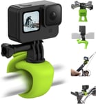 Support de sangle pour appareil photo 360 °, bande enroulable, flexible, pour vélo, moto, guidon de vélo, arceau de sécurité, accessoire pour GoPro Max Hero 12 11 10 9 Insta360 X3 DJI Action 3