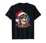 Dog Happy Christmas - Funny Christmas T-Shirt