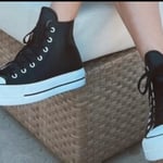 Baskets montantes Converse  Converses cuir