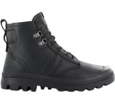 Palladium PallaBrousse Tact Leather Hommes Bottes Boots Cuir Noir