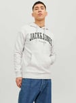 Jack & Jones Josh Hoodie Herr White Mel