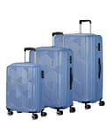 AMERICAN TOURISTER SUNCHASER Cabin + Medium Large Trolley Set