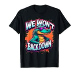 Retro We Won't Back Down Florida Fun Fear The Chomp Gator T-Shirt