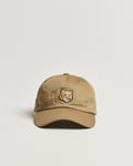 Maison Kitsuné Fox Head Cap Chino Beige