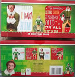 Elf Movie Film 20 Christmas Cards  Buddy ELF the movie Christmas cards NEW