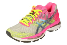 Asics Gel-nimbus 18 Womens Multicoloured Trainers - Multicolour material_Synthetic - Size UK 3