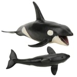 02 015 Highly Simulation Killer Whale Model Toy Educational Toy Killer Whale