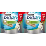 DENTALIFE Mini - Maxi Pack - 21 Friandises à mâcher pour Chiens de Petite Taille - 345 g - Hygiène bucco-Dentaire au Quotidien (Lot de 2)