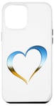 iPhone 13 Pro Max Blue & Gold Heart Case