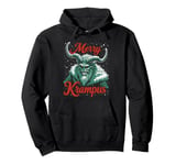 Merry Krampus Christmas Ugly Monster Men Women Kids Funny Pullover Hoodie