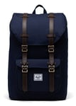 HERSCHEL 10020-05432 HERSCHEL Little America Mid-Volume Backpack Unisex Peacoat/Chicory Coffee