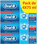 Oral-B Manual Junior Toothpaste, 6+ Years, 75 ml Pack of 4