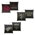 Herding Coussin, Game of Thrones, 40 x 40 cm, Lot de 3, Coussin Moelleux et Décoratif, 100% Polyester