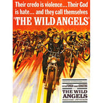 Wee Blue Coo Film Movie Wild Angels Motorcycle Gang Fonda Sinatra Art Print Poster Wall Decor 12X16 Inch