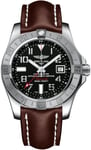 Breitling Watch Avenger II GMT Leather Tang Type