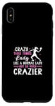 Coque pour iPhone XS Max Crazy Tennis de table pour fille