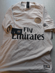 maillots sport foot nike taille S blanc fly emirates neymar JR 10