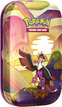 Pokémon TCG: Scarlet & Violet—Shrouded Fable Mini Tin – Fezandipiti (2 Booster Packs & 1 Sticker Sheet)