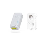 M-e - Pack Prises cpl wifi 600 mbps - wep, wpa-psk, WPA2-PSK, wpa-psk/ WPA2-PSK, Point d'Accès Wi-Fi