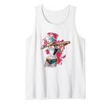 Suicide Squad Harley Quinn Bat Aim Tank Top