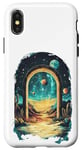 iPhone X/XS Cosmic Desert Portal Design for Dreamers and Stargazers Case