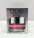 Olay Eyes Niacinamide 24 & Vitamin E Fragrance Free Eye Cream 15ml